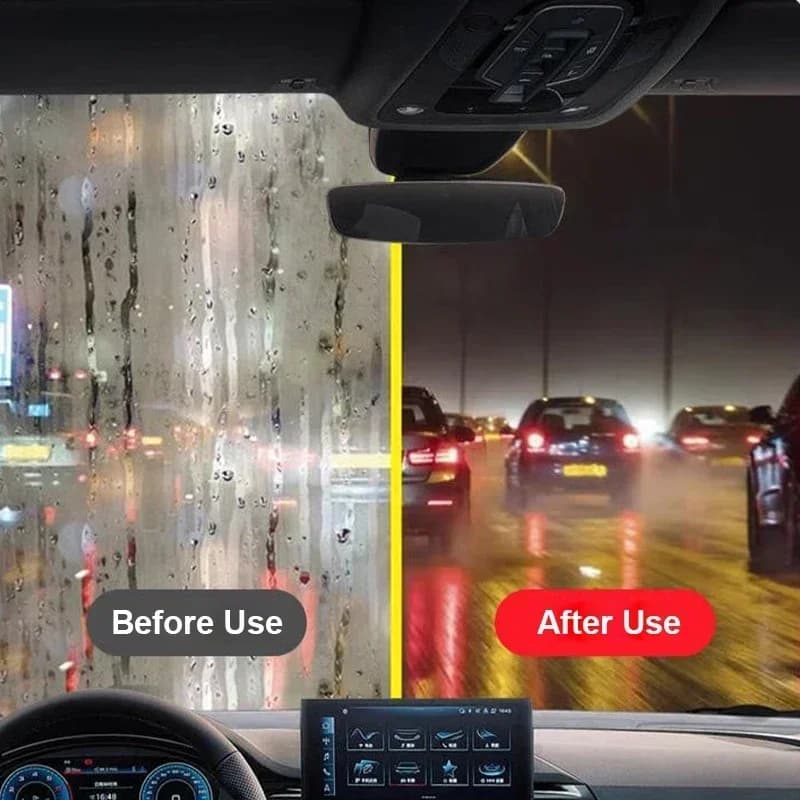 Szczotka do szyb samochodu usuwa film olejowy 🚗