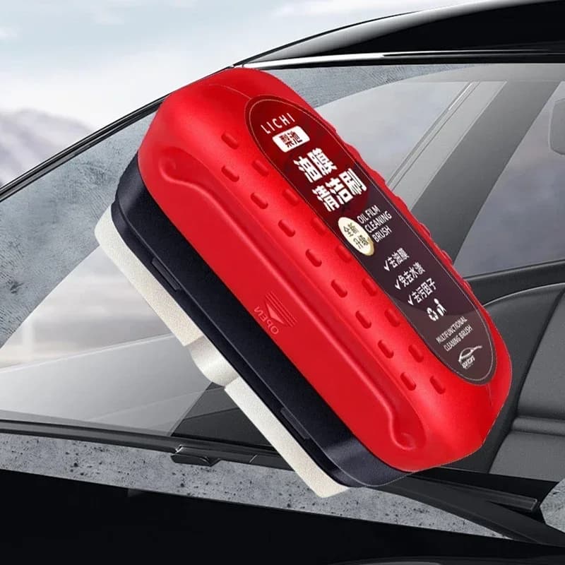 Szczotka do szyb samochodu usuwa film olejowy 🚗