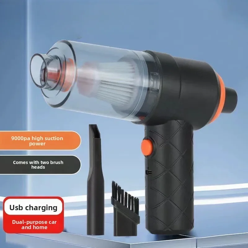 Bezprzewodowy odkurzacz 2w1 ssanie/dmuchanie wysokiej mocy auto-dom 🌀